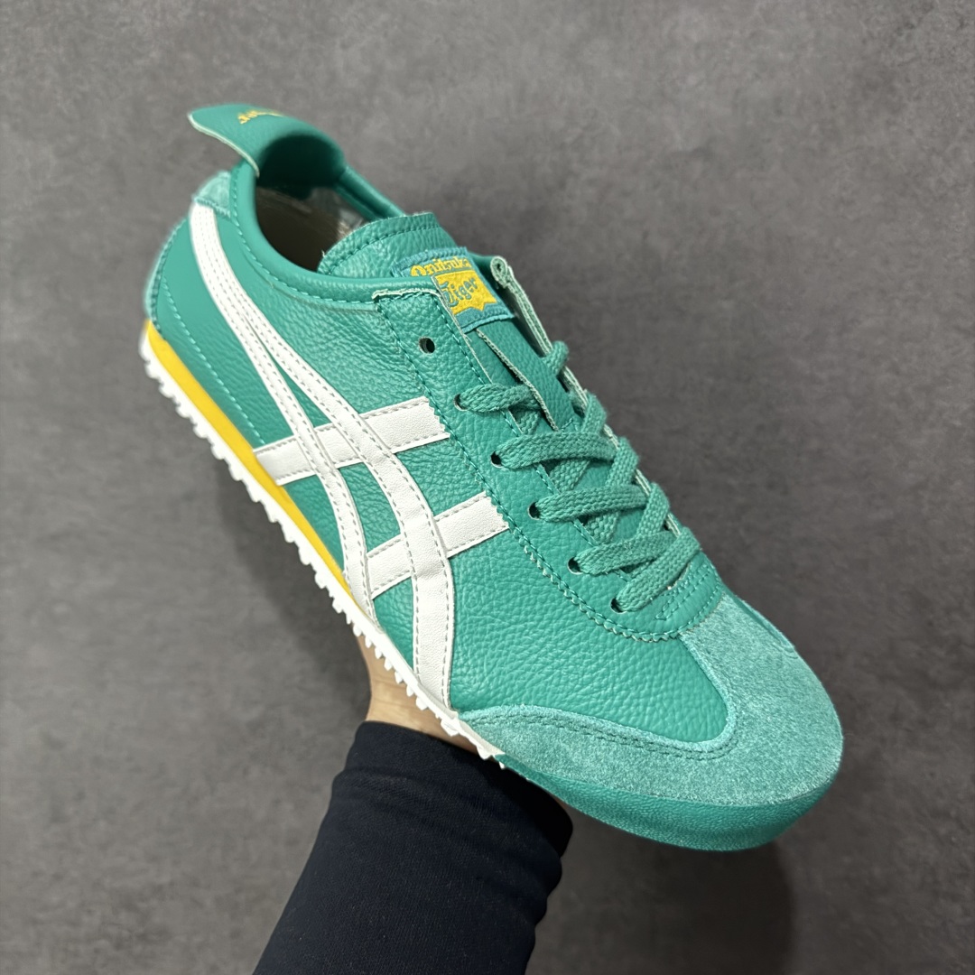 图片[3]-【公司级】Asics Tiger 鬼冢虎 Mexico 66 SD款 绿白 印尼厂Oem原单材料 实拍上架 其余全部客供材料 淘宝B级代购店铺内供💯 四联官方吊牌 乳胶组合鞋垫、羊皮纸质中底 不用宰手买专柜 这里满足你👊🏼 尺码：36-45-选品中心