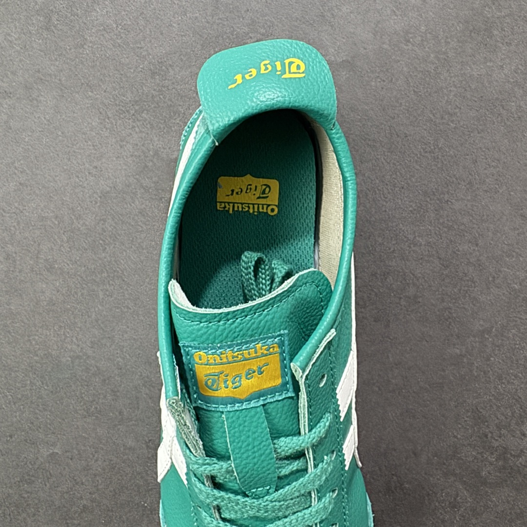 图片[7]-【公司级】Asics Tiger 鬼冢虎 Mexico 66 SD款 绿白 印尼厂Oem原单材料 实拍上架 其余全部客供材料 淘宝B级代购店铺内供💯 四联官方吊牌 乳胶组合鞋垫、羊皮纸质中底 不用宰手买专柜 这里满足你👊🏼 尺码：36-45-选品中心