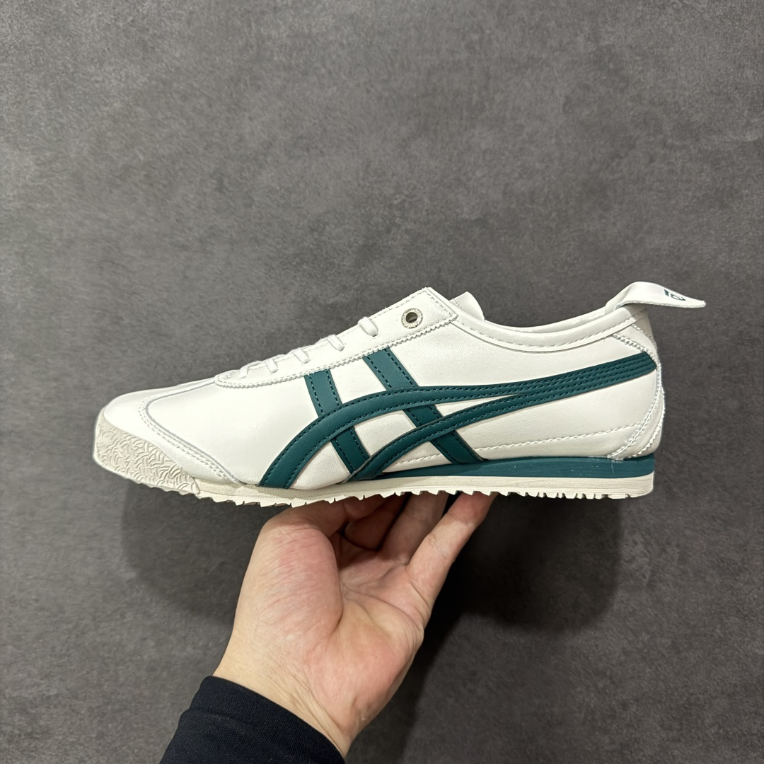 图片[2]-【公司级】Asics Tiger 鬼冢虎 Mexico 66 SD款 白绿 印尼厂Oem原单材料 实拍上架 其余全部客供材料 淘宝B级代购店铺内供💯 四联官方吊牌 乳胶组合鞋垫、羊皮纸质中底 不用宰手买专柜 这里满足你👊🏼 尺码：36-45-选品中心