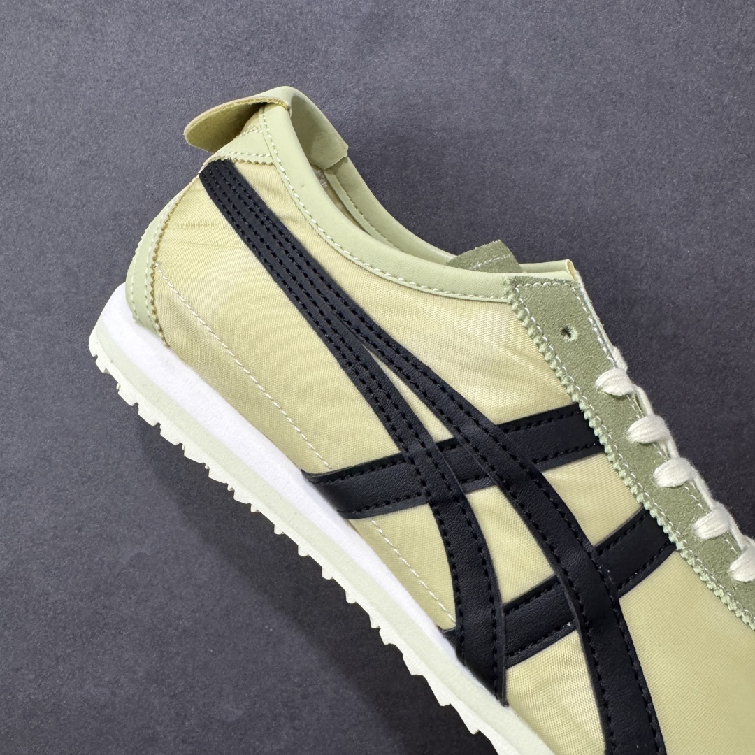图片[6]-【公司级】Asics Tiger 鬼冢虎 Mexico 66 SD款 绿黑 印尼厂Oem原单材料 实拍上架 其余全部客供材料 淘宝B级代购店铺内供💯 四联官方吊牌 乳胶组合鞋垫、羊皮纸质中底 不用宰手买专柜 这里满足你👊🏼 尺码：36-45-选品中心