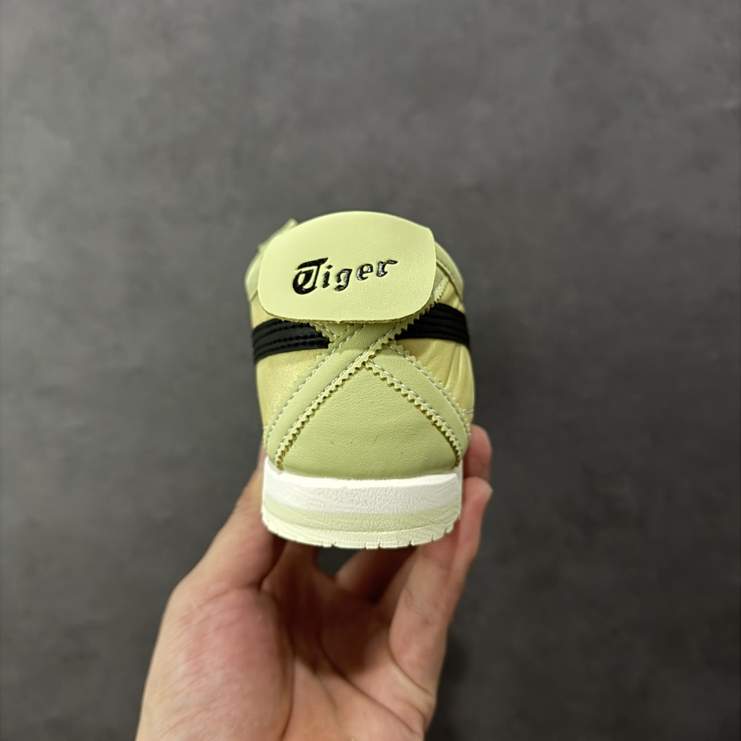 图片[4]-【公司级】Asics Tiger 鬼冢虎 Mexico 66 SD款 绿黑 印尼厂Oem原单材料 实拍上架 其余全部客供材料 淘宝B级代购店铺内供💯 四联官方吊牌 乳胶组合鞋垫、羊皮纸质中底 不用宰手买专柜 这里满足你👊🏼 尺码：36-45-选品中心