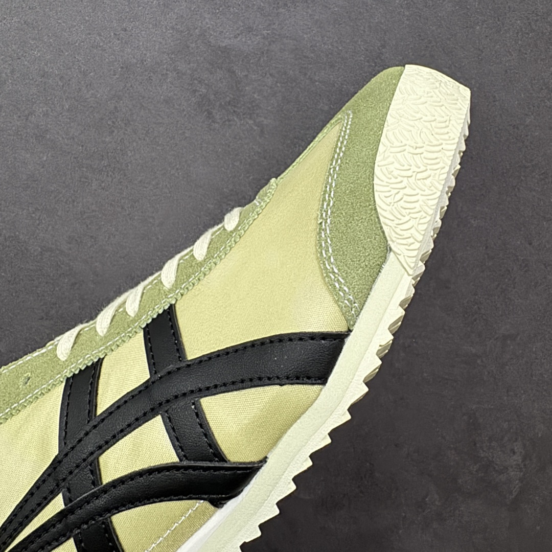 图片[5]-【公司级】Asics Tiger 鬼冢虎 Mexico 66 SD款 绿黑 印尼厂Oem原单材料 实拍上架 其余全部客供材料 淘宝B级代购店铺内供💯 四联官方吊牌 乳胶组合鞋垫、羊皮纸质中底 不用宰手买专柜 这里满足你👊🏼 尺码：36-45-选品中心