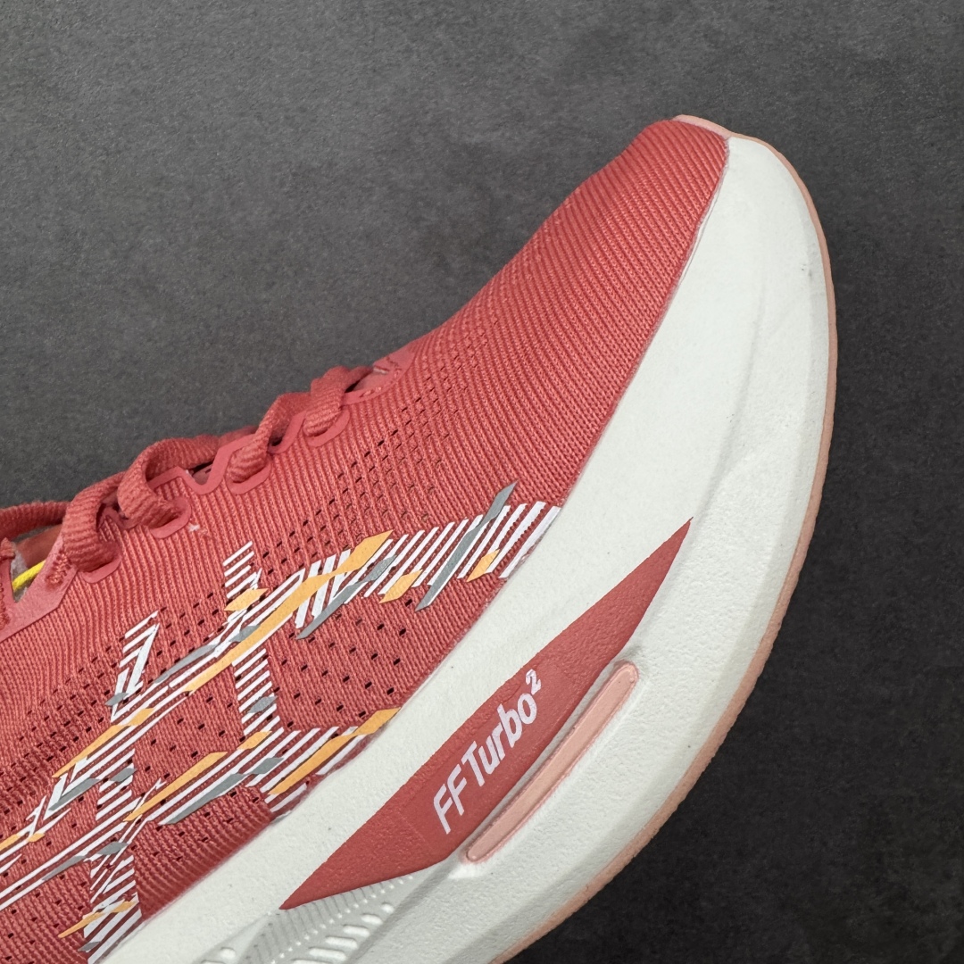 图片[5]-【公司级】Asics SONICBLAST 亚瑟士运动休闲透气专业跑鞋 此种置于中底内部的自适应发泡材料 可在每一次冲击后帮助足弓重新定位 强化迈步时的支撑性中底处的另一项升级为FFBLASTTM PLUSECO缓冲科技 此种材料含有约24%的生物基成分 可在每一步中创造绵柔的触地脚感PureGELM科技位干鞋跟底部 柔软度比标准GELM科技高65% 为长跑训练者带来令人惊奇的运动顺畅感 尺码： 36-45-选品中心