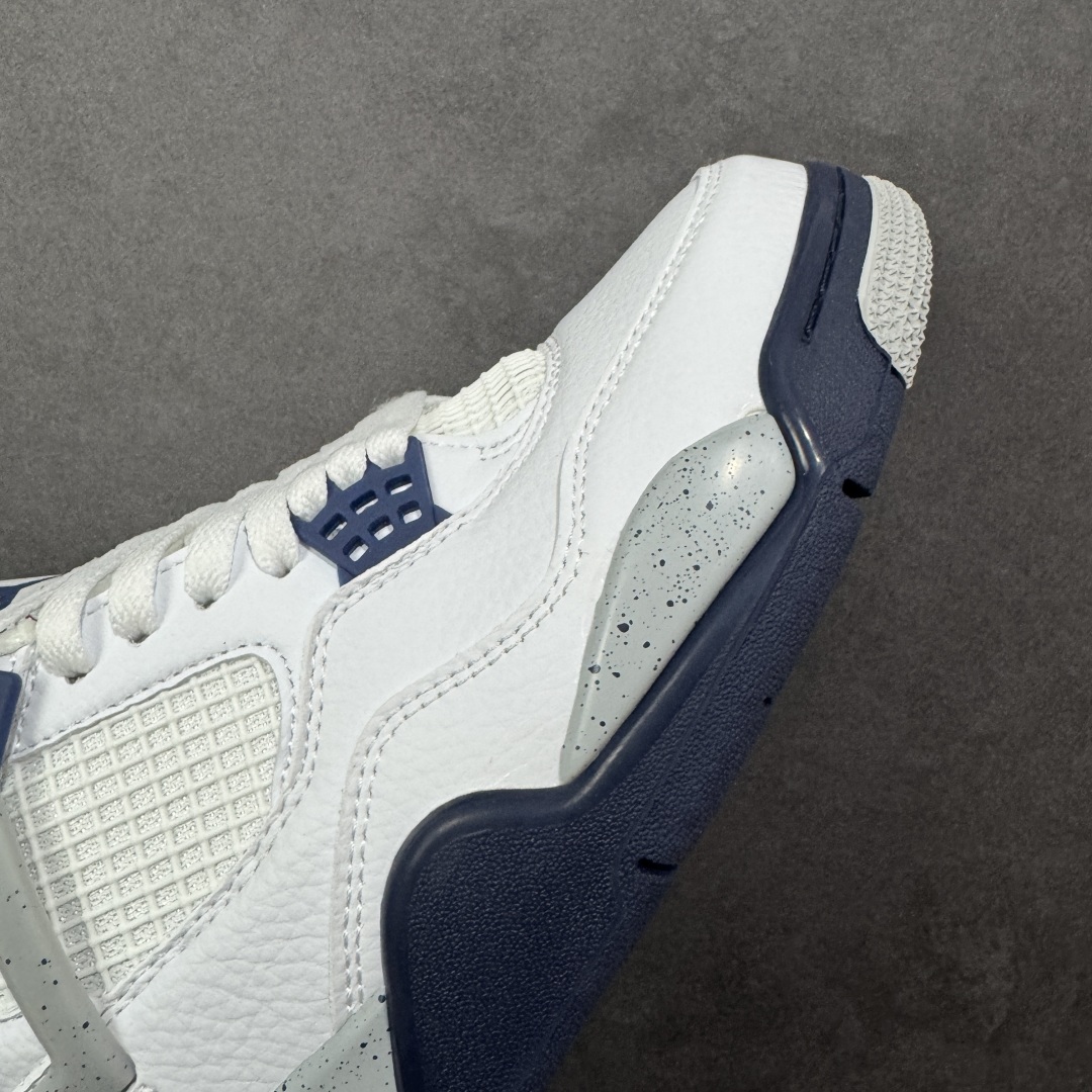 图片[5]-【纯原特价】Air Jordan AJ4 Retro 灰白 中帮篮球鞋 原楦原纸板同源开发 完美呈现乔4的版型 内侧正确双色网格 还原细节 正确气垫颜色 正确网格工艺 正确拉帮工艺 全鞋原装材料制作 原档案原模具打造 货号：DH6927-140 尺码：36-48-选品中心