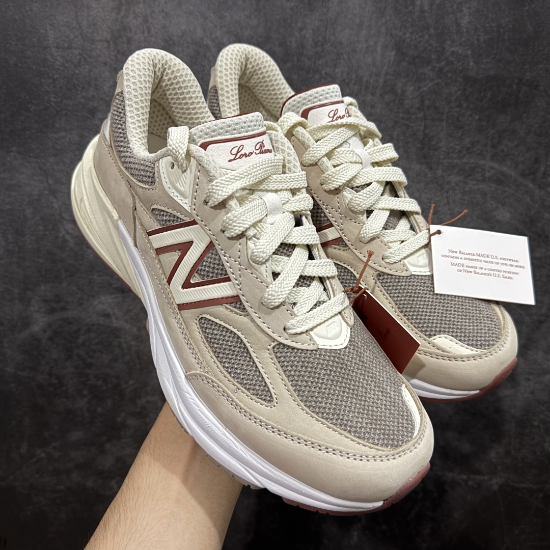 【M版纯原】Loro Piano x New Balance 新百伦 U990LO6 LP联名款新百伦复古休闲跑步鞋 U990LP106 原鞋开发 新开独立私模大底 全网唯一正确组合大底 高端零售专供产物 尺码:36 37 37.5 38 38.5 39.5 40 40.5 41.5 42 42.5 43 44 44.5 45 45.5 46.5 47-选品中心