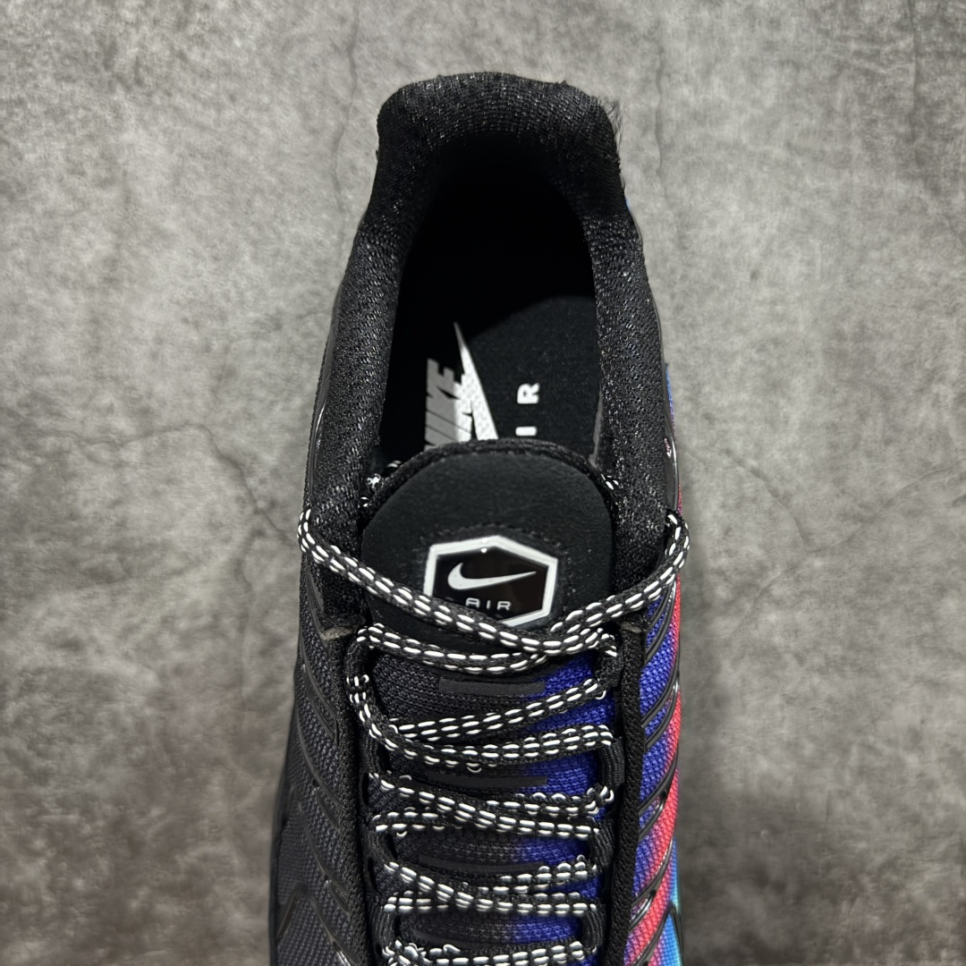 图片[8]-【Max纯原版】Nike Air Max Plus TN气垫系列跑鞋 全新一比一高端版本 真正的市场T1品质 更多配色陆续出货 真正的用心研发 一点一点抠出来的 品质 品控细节 随便闭眼对比市场任何版本 全套原纸板楦头开发 完美呈现版型 工艺流程均与原鞋保持一致 Turned Air 中底缓震技术 鞋面弧度与大底弧度一致 鞋头正确TPU材质 鞋面高频TPU材质1.0厚度 原鞋一致层次感 超越公司货的品控标准 多道QC质检 货号：DZ4509-001 尺码：36 36.5 37.5 38 38.5 39 40 40.5 41 42 42.5 43 44 44.5 45 46-选品中心