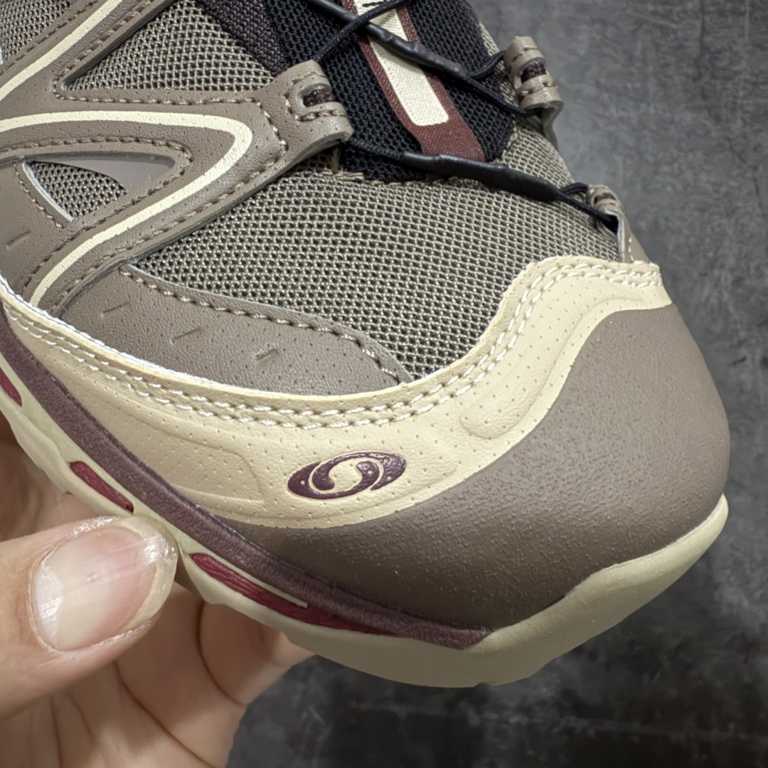 图片[6]-【666版本】Salomon XT-QUEST ADV 萨洛蒙情侣款户外机能鞋 棕红色 478850 全新品质 巅峰之作 所有配色均购物原版拆解1：1开发 原材料打造 非市场公版便宜货 私模大底 清洁度比市场所有版本都高 全套原纸板楦头开发 原厂网布配套 确保原汁原味 完美呈现版型 原档数据独家私模五层组合大底 原装Ortholite轻量化鞋垫 中底布带钢印编号 原厂TPU锁扣 进口港宝加持 后跟自然饱满 还原公司包裹性 鞋面采用SENSIFT贴合技术 全方位贴合包裹脚型 鞋跟部鞋底牵引设计 提供强大的抓地性能 更适应野外崎岖不平的道路 其4D ADVANCED CHASSIS底盘 材料轻量大化 钉齿设计更具稳定性 防护性 鞋底易磨损区运用CONTAGRIP高耐磨材料 应对城市硬质路面长距离跑考验 尺码：36 36.5 37.5 38 38.5 39 40 40.5 41 42 42.5 43 44 45 46-选品中心