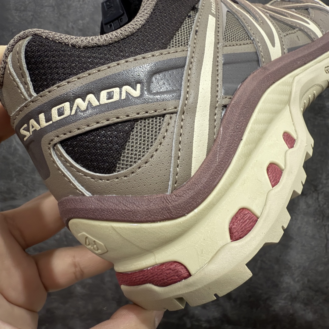 图片[3]-【666版本】Salomon XT-QUEST ADV 萨洛蒙情侣款户外机能鞋 棕红色 478850 全新品质 巅峰之作 所有配色均购物原版拆解1：1开发 原材料打造 非市场公版便宜货 私模大底 清洁度比市场所有版本都高 全套原纸板楦头开发 原厂网布配套 确保原汁原味 完美呈现版型 原档数据独家私模五层组合大底 原装Ortholite轻量化鞋垫 中底布带钢印编号 原厂TPU锁扣 进口港宝加持 后跟自然饱满 还原公司包裹性 鞋面采用SENSIFT贴合技术 全方位贴合包裹脚型 鞋跟部鞋底牵引设计 提供强大的抓地性能 更适应野外崎岖不平的道路 其4D ADVANCED CHASSIS底盘 材料轻量大化 钉齿设计更具稳定性 防护性 鞋底易磨损区运用CONTAGRIP高耐磨材料 应对城市硬质路面长距离跑考验 尺码：36 36.5 37.5 38 38.5 39 40 40.5 41 42 42.5 43 44 45 46-选品中心