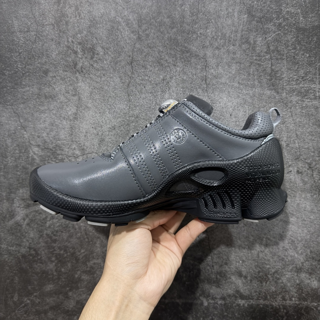 图片[2]-【顶级版】Ecco 爱步 健步探索系列 BIOM防滑真皮运动鞋 牛皮鞋面 纹理自然 柔韧耐穿 直接注塑工艺连接鞋面与鞋底 一体成型 合脚耐穿 橡胶外底 适应多种地形 防滑耐磨 强劲抓地 BIOM核心自然律动科技 符合人体工学 长效缓震 能量回弹 踏风前行 自然律动 裸足科技 尺码：39 40 41 42 43 44-选品中心