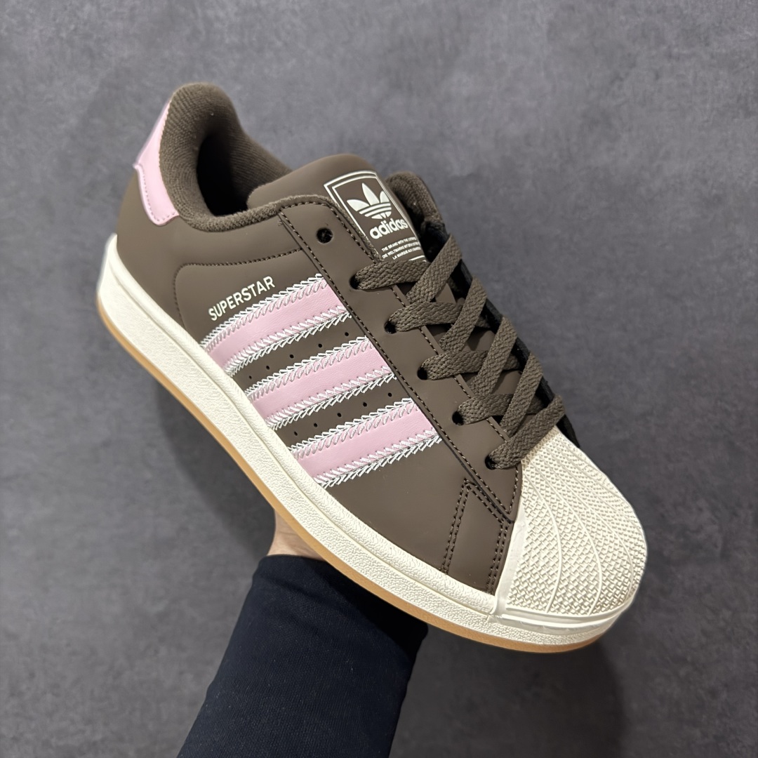 图片[3]-【公司级】Adidas Originals Superstar II 2025全新版本 贝壳头官方同步 渠道正品订单 诠释市场最高工艺水平 贝壳头经典小白板鞋 专柜上架同步配色 全鞋进口头层皮料打造。区别市面普通真标版本，进出专柜无压力 货号： JP8167 尺码： 35 36 36.5 37.5 38 38.5 39 40-选品中心