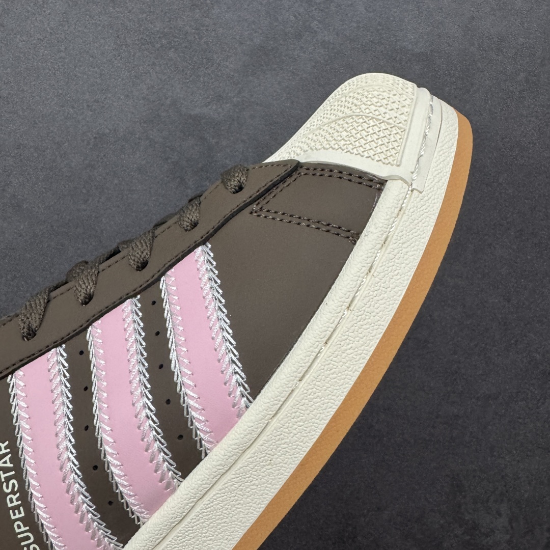 图片[5]-【公司级】Adidas Originals Superstar II 2025全新版本 贝壳头官方同步 渠道正品订单 诠释市场最高工艺水平 贝壳头经典小白板鞋 专柜上架同步配色 全鞋进口头层皮料打造。区别市面普通真标版本，进出专柜无压力 货号： JP8167 尺码： 35 36 36.5 37.5 38 38.5 39 40-选品中心