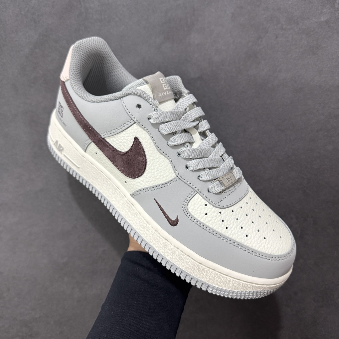 图片[3]-【定制版】Nike Air Force 1 \’07 Low “纪梵希联名-高端定制 低帮休闲板鞋 定制鞋盒 大厂纯原品质出货 超高清洁度 皮料切割干净无任何毛边 细节完美 货号：KX2532-505 尺码：36-45-选品中心