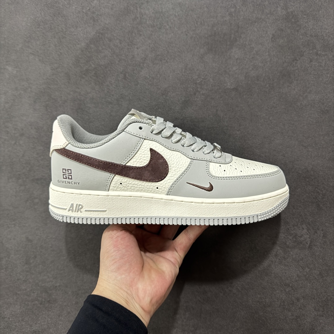【定制版】Nike Air Force 1 \'07 Low “纪梵希联名-高端定制 低帮休闲板鞋 定制鞋盒 大厂纯原品质出货 超高清洁度 皮料切割干净无任何毛边 细节完美 货号:KX2532-505 尺码:36-45-选品中心