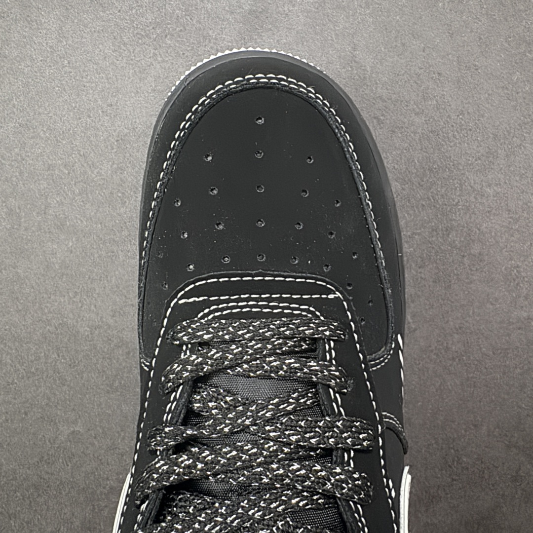 图片[8]-【定制版】Nike Air Force 1 \’07 Low “OFF-WHITE联名——黑银”空军一号 高端定制 低帮 运动鞋 休闲鞋 折边针车 工艺难度大 原楦头原纸板 原装鞋盒 定制五金配件 内置全掌气垫 原厂鞋底 货号：DK0188-083 尺码：36 36.5 37.5 38 38.5 39 40 40.5 41 42 42.5 43 44 44.5 45 编码：HXSB310320-选品中心