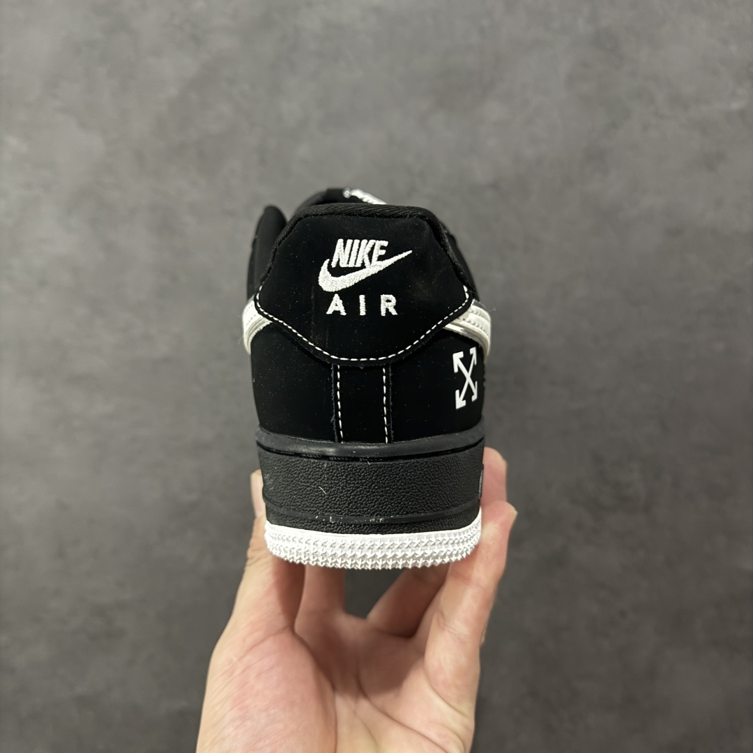 图片[4]-【定制版】Nike Air Force 1 \’07 Low “OFF-WHITE联名——黑银”空军一号 高端定制 低帮 运动鞋 休闲鞋 折边针车 工艺难度大 原楦头原纸板 原装鞋盒 定制五金配件 内置全掌气垫 原厂鞋底 货号：DK0188-083 尺码：36 36.5 37.5 38 38.5 39 40 40.5 41 42 42.5 43 44 44.5 45 编码：HXSB310320-选品中心
