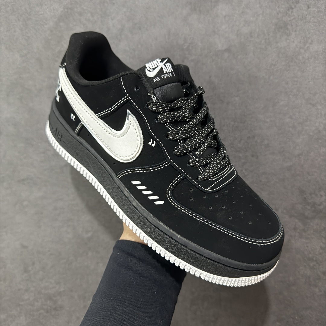 图片[3]-【定制版】Nike Air Force 1 \’07 Low “OFF-WHITE联名——黑银”空军一号 高端定制 低帮 运动鞋 休闲鞋 折边针车 工艺难度大 原楦头原纸板 原装鞋盒 定制五金配件 内置全掌气垫 原厂鞋底 货号：DK0188-083 尺码：36 36.5 37.5 38 38.5 39 40 40.5 41 42 42.5 43 44 44.5 45 编码：HXSB310320-选品中心