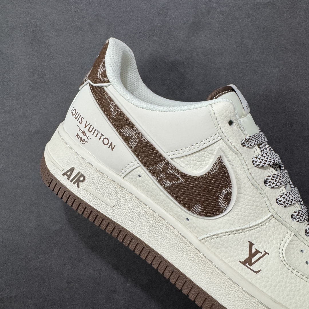 图片[6]-【定制版】Nike Air Force 1\’07 Low LV联名 米棕牛仔勾 空军一号低帮休闲板鞋  #原楦头原纸板 原装鞋盒 定制五金配件 内置全掌气垫 原厂鞋底 货号：SM6668-109  尺码：36 36.5 37.5 38 38.5 39 40 40.5 41 42 42.5 43 44 44.5 45-选品中心