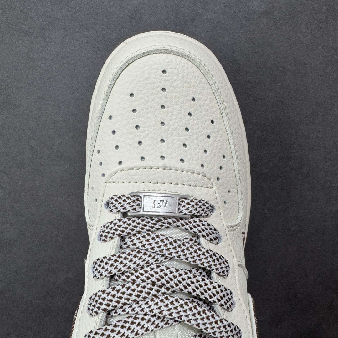 图片[8]-【定制版】Nike Air Force 1\’07 Low LV联名 米棕牛仔勾 空军一号低帮休闲板鞋  #原楦头原纸板 原装鞋盒 定制五金配件 内置全掌气垫 原厂鞋底 货号：SM6668-109  尺码：36 36.5 37.5 38 38.5 39 40 40.5 41 42 42.5 43 44 44.5 45-选品中心