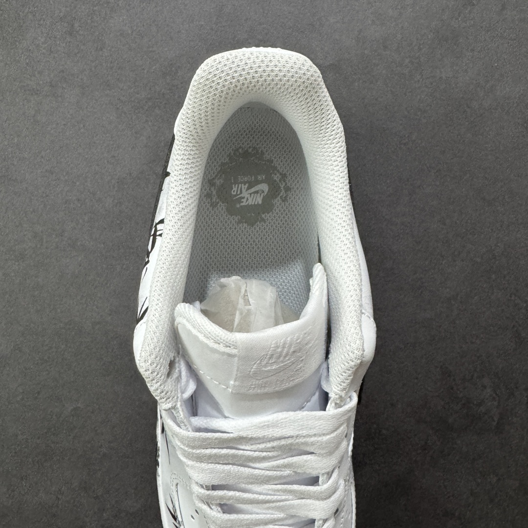 图片[7]-【定制版】Nike Air Force 1\’07 Low 竹林水墨画 空军一号低帮休闲板鞋  #定制皮料 定制鞋盒 原楦原纸板 纯正空军版型 内置全掌气垫 货号：ZH0316-122  尺码：36 36.5 37.5 38 38.5 39 40 40.5 41 42 42.5 43 44 44.5 45 编码：HXSA310320-选品中心