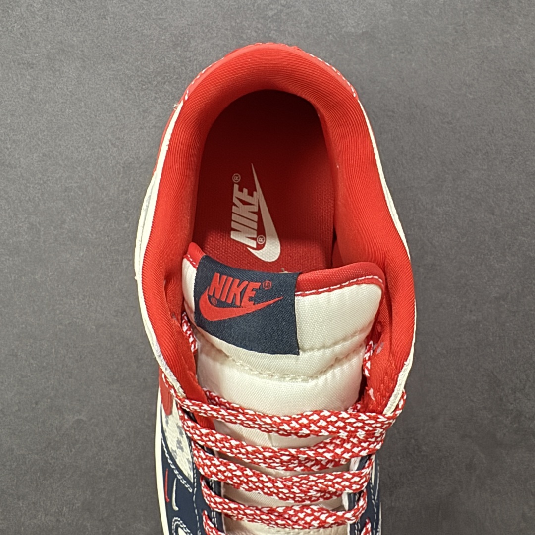 图片[7]-【定制版】Nike SB Dunk Low mlb NY联名 米黑红印花 周年高端定制 低帮休闲板鞋 DB1988-001  #定制鞋盒 大厂纯原品质出货 超高清洁度 皮料切割干净无任何毛边 细节完美 男女同款  尺码：36 36.5 37.5 38 38.5 39 40 40.5 41 42 42.5 43 44 44.5 45 编码：HXSB330340-选品中心