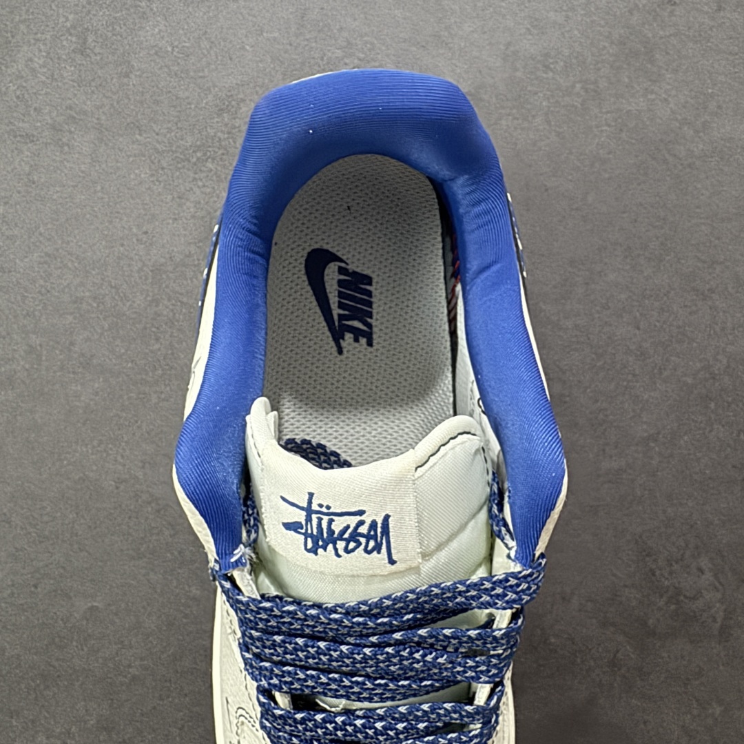 图片[7]-【定制版】Nike Air Force 1\’07 Low 斯图西联名 双勾 空军一号低帮休闲板鞋  #原楦头原纸板 原装鞋盒 定制五金配件 内置全掌气垫 原厂鞋底 货号：DD1982-306  尺码：36 36.5 37.5 38 38.5 39 40 40.5 41 42 42.5 43 44 44.5 45-选品中心