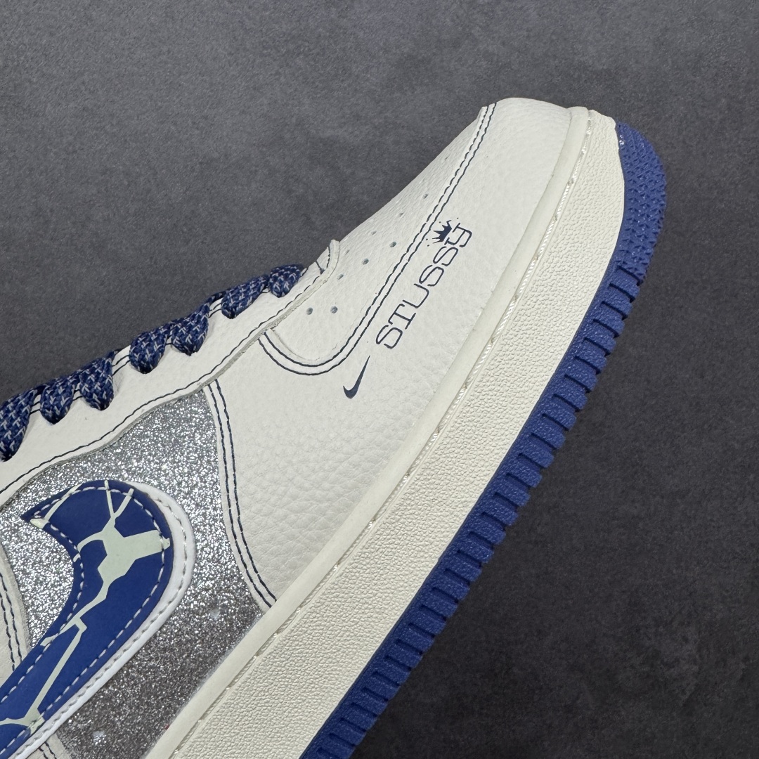 图片[5]-【定制版】Nike Air Force 1\’07 Low 斯图西联名 双勾 空军一号低帮休闲板鞋  #原楦头原纸板 原装鞋盒 定制五金配件 内置全掌气垫 原厂鞋底 货号：DD1982-306  尺码：36 36.5 37.5 38 38.5 39 40 40.5 41 42 42.5 43 44 44.5 45-选品中心