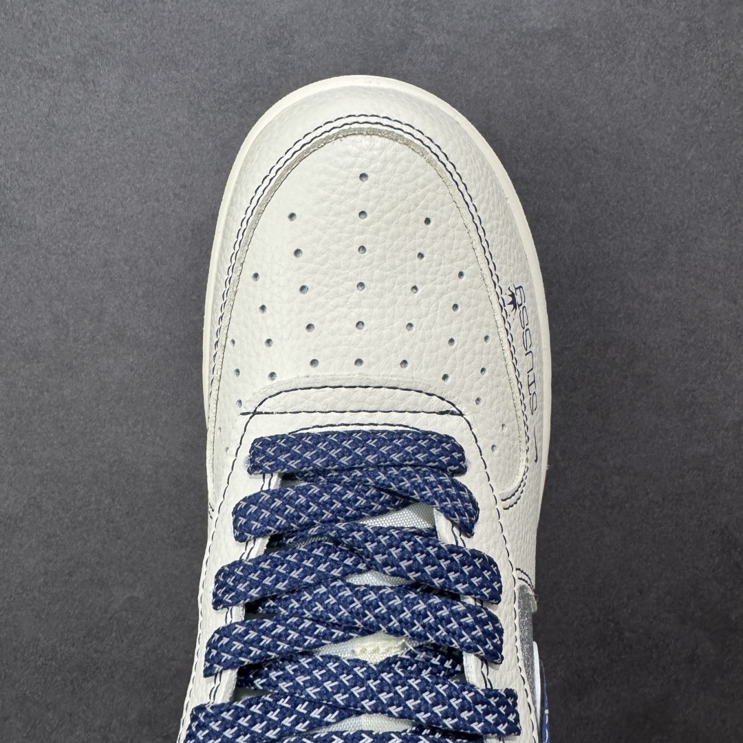 图片[8]-【定制版】Nike Air Force 1\’07 Low 斯图西联名 双勾 空军一号低帮休闲板鞋  #原楦头原纸板 原装鞋盒 定制五金配件 内置全掌气垫 原厂鞋底 货号：DD1982-306  尺码：36 36.5 37.5 38 38.5 39 40 40.5 41 42 42.5 43 44 44.5 45-选品中心