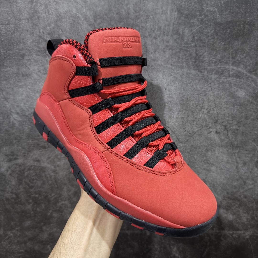 图片[3]-【外贸纯原】Air Jordan 10 OG“Steel”2025复刻 aj10 大红色 AJ9100-625 市场首发版本 高端品质 头层原厂皮料 原盒包装 圈内知名口碑大厂出品 原楦原纸板 原厂皮料 原厂碳板打造 极致一眼正品既视感 高端外贸零售专供品质 尺码：40 40.5 41 42 42.5 44 44.5 45 46 47.5-选品中心