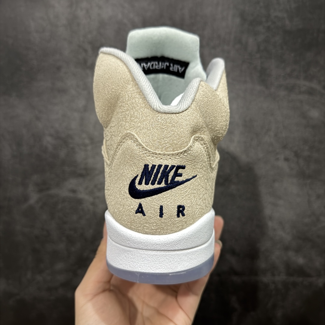 图片[4]-【外贸纯原版】Jordan Air Jordan AJ5 OG 白棕 货号：HQ7978-005 外贸大厂出品 匠心打造 原厂皮料原厂数据 全新纸板 模具打造 外贸 平台高端零售专供品质 品质毋庸置疑 一眼正品既视感 细节均已解码 尺码：40 40.5 41 42 42.5 43 44 44.5 45 46 47.5-选品中心