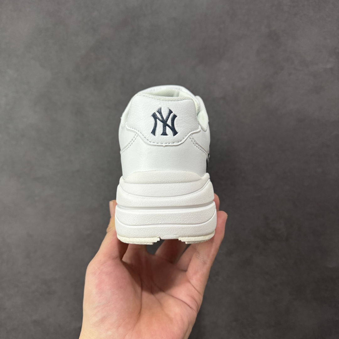图片[4]-【公司级】韩国洋基队NY大标潮流老爹鞋 MLB小白鞋市面上唯一顶级纯原版本 原材料打造 原楦原档案数据开发版型 完美鞋头弧度/后套收口效果🆚市面文案版本‼️ 原厂立体填充鞋舌海绵 中底注胶孔原数据开发模具大底原厂转印标 ins 抖音 快手 小红书网红老爹鞋 韩国洋基队NY大标潮流老爹鞋 内增高6cm 原厂1：1模具开发 原厂进口纳米材质 原厂 全套手提袋 原盒雷射防伪标包装 天猫订单品质 官网尺码35 36 36.5 37.5 38 38.5 39 40 40.5 41 42 42.5 43 44 45-选品中心
