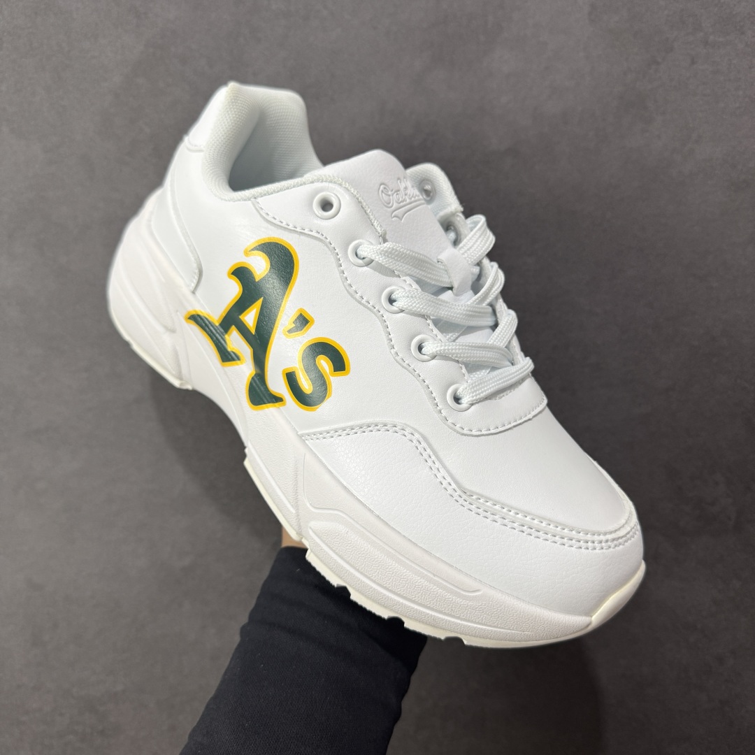 图片[3]-【公司级】韩国洋基队NY大标潮流老爹鞋 MLB小白鞋市面上唯一顶级纯原版本 原材料打造 原楦原档案数据开发版型 完美鞋头弧度/后套收口效果🆚市面文案版本‼️ 原厂立体填充鞋舌海绵 中底注胶孔原数据开发模具大底原厂转印标 ins 抖音 快手 小红书网红老爹鞋 韩国洋基队NY大标潮流老爹鞋 内增高6cm 原厂1：1模具开发 原厂进口纳米材质 原厂 全套手提袋 原盒雷射防伪标包装 天猫订单品质 官网尺码35 36 36.5 37.5 38 38.5 39 40 40.5 41 42 42.5 43 44 45-选品中心