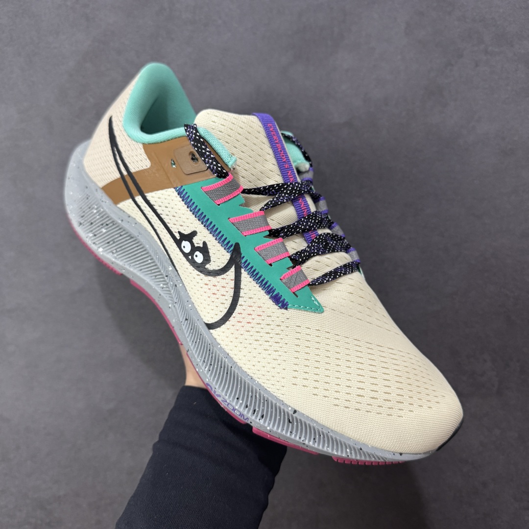 图片[3]-【纯原福利】NK Pegasus 38 飞马舒适低帮马拉松跑步鞋 市面唯一支持实战的跑鞋 原档案数据原厂网纱 正确高频花纹 前后掌内置Zoom Air气垫 原装MD大底 脚感完美还原 原盒原配 QC检验、钢印 俱全 原底科技 同步原版 脚感堪比Boost 实拍调校N版已经零色差零失真 百分百还原实物色彩所见即所得 不存在货不对板色差等低级问题 选购参考实物拍摄 不混卖不参货 只用心做好货严格选品 货号：D02337-100 尺码：36 36.5 37.5 38 38.5 39 40 40.5 41 42 42.5 43 44 44.5 45-选品中心