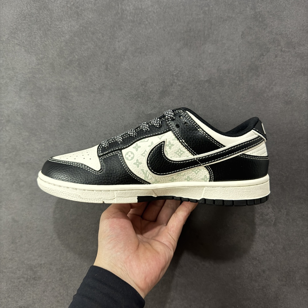 图片[2]-【定制版】Nike SB Dunk Low“ LV联名——米黑印花” 周年高端定制 低帮休闲板鞋 定制鞋盒 大厂纯原品质出货 超高清洁度 皮料切割干净无任何毛边 细节完美 货号：HT5088-608 尺码： 36 36.5 37.5 38 38.5 39 40 40.5 41 42 42.5 43 44 44.5 45-选品中心