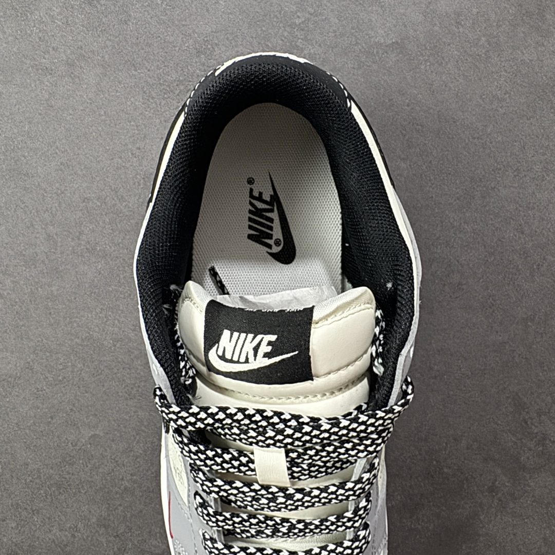 图片[7]-【定制版】Nike SB Dunk Low 古驰联名 浅灰黑勾 周年高端定制 低帮休闲板鞋 #定制鞋盒 大厂纯原品质出货 超高清洁度 皮料切割干净无任何毛边 细节完美 货号：CS1688-134 尺码：36 36.5 37.5 38 38.5 39 40 40.5 41 42 42.5 43 44 44.5 45-选品中心