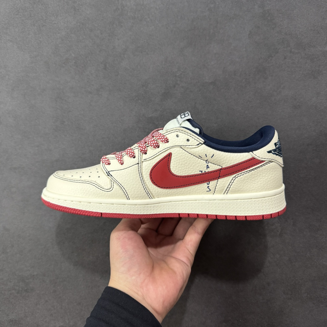 图片[2]-【定制版】Balenciaga x Air Jordan 1 Low 定制配色 巴黎世家联名 乔1 AJ1经典倒钩低帮休闲百搭板鞋   公司级版本 定制鞋盒 大厂流水作业生产 超高清洁度 皮料切割干净无任何毛边 细节完美 货号：DS2025-001  尺码：36 36.5 37.5 38 38.5 39 40 40.5 41 42 42.5 43 44 44.5 45 编码：HXSB330340-选品中心