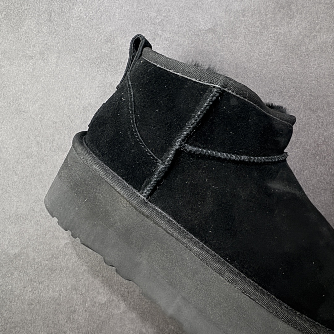 图片[6]-【X1纯原版】全网最齐 ugg 90个配色 市面顶级版本 UGG Mini厚底短筒1135092 底厚5cm 小红书爆款 广州外贸大厂生产 鞋头到鞋垫真羊皮毛一体 独立外盒包装 芯片 带防水工艺 区别市面任何版本 5cm厚底 独立原版开发大底 羊绒鞋垫 冬季保暖外出 家居都是很适合的选择 进年uug推出款式系列 局部偏向年轻消费者喜好 也走到时尚潮流穿搭的前沿 鞋身材质 防泼水涂层翻毛皮鞋面 17毫米UGGPURE™植入式羊毛内底 轻便防滑舒适橡胶外底 带有品牌LOGO商标 带全套包装 尺码： 35 36 37 38 39 40-选品中心