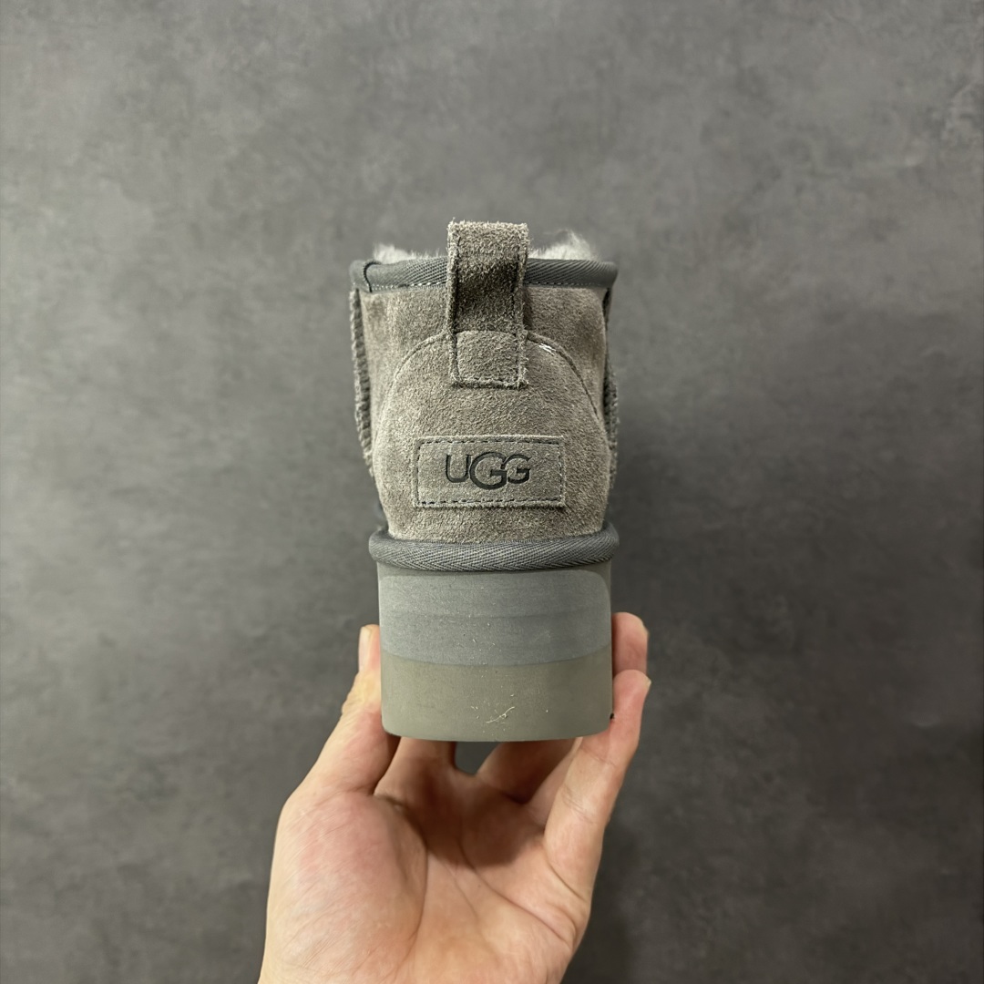 图片[4]-【X1纯原版】全网最齐 ugg 90个配色 市面顶级版本 UGG Mini厚底短筒1135092 底厚5cm 小红书爆款 广州外贸大厂生产 鞋头到鞋垫真羊皮毛一体 独立外盒包装 芯片 带防水工艺 区别市面任何版本 5cm厚底 独立原版开发大底 羊绒鞋垫 冬季保暖外出 家居都是很适合的选择 进年uug推出款式系列 局部偏向年轻消费者喜好 也走到时尚潮流穿搭的前沿 鞋身材质 防泼水涂层翻毛皮鞋面 17毫米UGGPURE™植入式羊毛内底 轻便防滑舒适橡胶外底 带有品牌LOGO商标 带全套包装 尺码： 35 36 37 38 39 40-选品中心