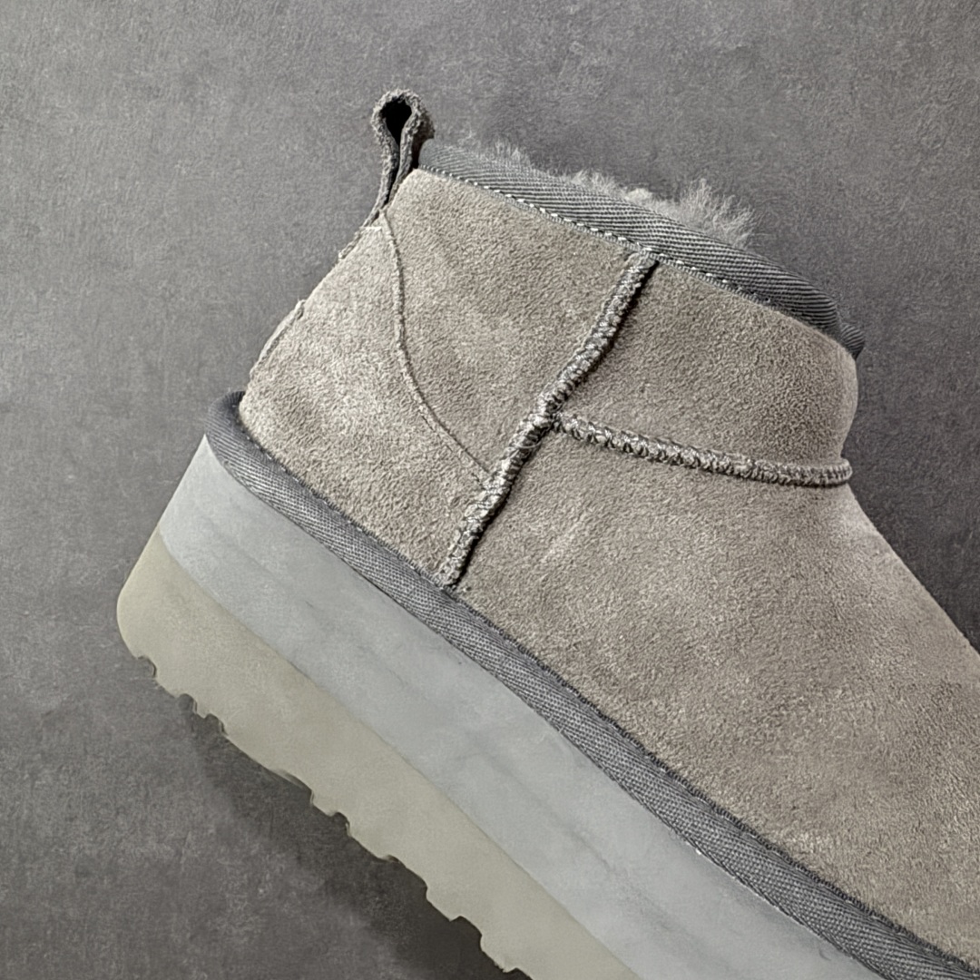 图片[6]-【X1纯原版】全网最齐 ugg 90个配色 市面顶级版本 UGG Mini厚底短筒1135092 底厚5cm 小红书爆款 广州外贸大厂生产 鞋头到鞋垫真羊皮毛一体 独立外盒包装 芯片 带防水工艺 区别市面任何版本 5cm厚底 独立原版开发大底 羊绒鞋垫 冬季保暖外出 家居都是很适合的选择 进年uug推出款式系列 局部偏向年轻消费者喜好 也走到时尚潮流穿搭的前沿 鞋身材质 防泼水涂层翻毛皮鞋面 17毫米UGGPURE™植入式羊毛内底 轻便防滑舒适橡胶外底 带有品牌LOGO商标 带全套包装 尺码： 35 36 37 38 39 40-选品中心