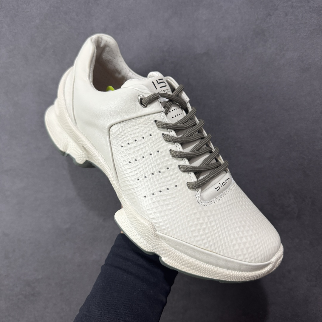 图片[3]-【公司级头层版】ECCO爱步老爹鞋男士夏季经典运动鞋 健步BIOM系列 全新的轻量发泡底材与直接注塑橡胶大底相结合 柔软舒适，轻量回弹，脚感更轻盈 鞋面采用GORE-TEX飞织网面与牛皮相结合 给你贴心透气呵护 自然律动科技 符合人体工学鞋楦 贴近足部天然形态 橡胶大底，抓地力强，具有良好的耐磨性 轻盈自如 适跑畅练 尺码：39-45-选品中心