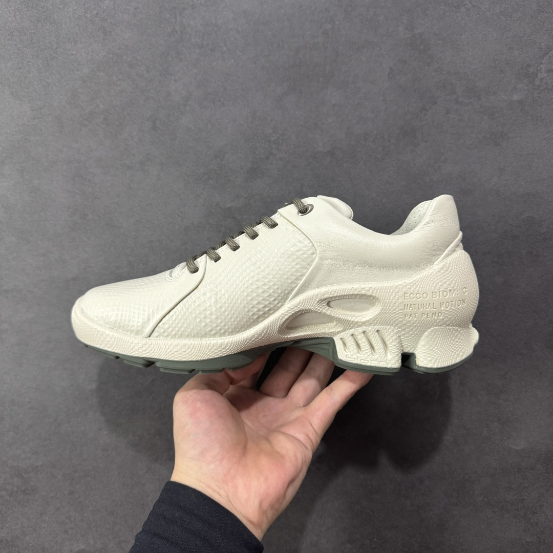 图片[2]-【公司级头层版】ECCO爱步老爹鞋男士夏季经典运动鞋 健步BIOM系列 全新的轻量发泡底材与直接注塑橡胶大底相结合 柔软舒适，轻量回弹，脚感更轻盈 鞋面采用GORE-TEX飞织网面与牛皮相结合 给你贴心透气呵护 自然律动科技 符合人体工学鞋楦 贴近足部天然形态 橡胶大底，抓地力强，具有良好的耐磨性 轻盈自如 适跑畅练 尺码：39-45-选品中心
