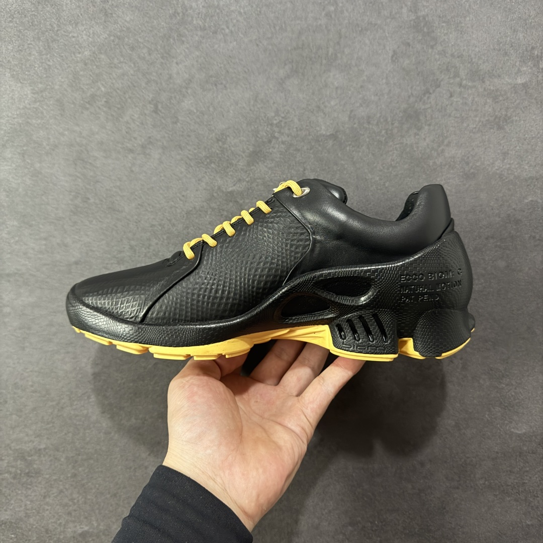 图片[2]-【公司级头层版】ECCO爱步老爹鞋男士夏季经典运动鞋 健步BIOM系列 全新的轻量发泡底材与直接注塑橡胶大底相结合 柔软舒适，轻量回弹，脚感更轻盈 鞋面采用GORE-TEX飞织网面与牛皮相结合 给你贴心透气呵护 自然律动科技 符合人体工学鞋楦 贴近足部天然形态 橡胶大底，抓地力强，具有良好的耐磨性 轻盈自如 适跑畅练 尺码：39-45-选品中心