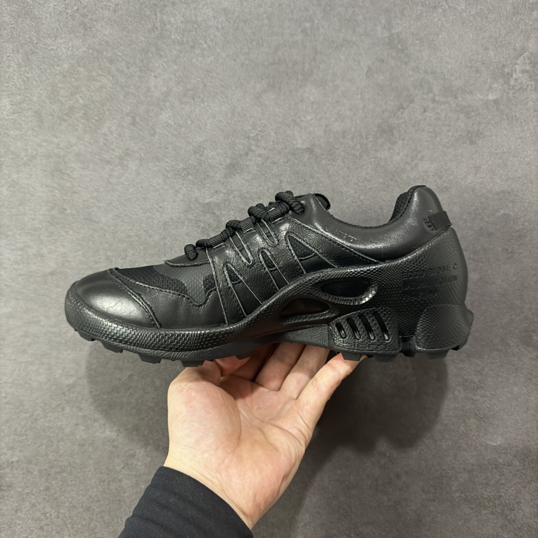 图片[2]-【公司级头层版】ECCO爱步老爹鞋男士夏季经典运动鞋 健步BIOM系列 全新的轻量发泡底材与直接注塑橡胶大底相结合 柔软舒适，轻量回弹，脚感更轻盈 鞋面采用GORE-TEX飞织网面与牛皮相结合 给你贴心透气呵护 自然律动科技 符合人体工学鞋楦 贴近足部天然形态 橡胶大底，抓地力强，具有良好的耐磨性 轻盈自如 适跑畅练 尺码：39-45-选品中心