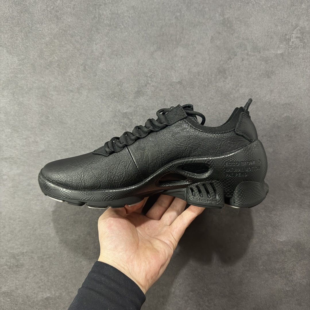 图片[2]-【公司级头层版】ECCO爱步老爹鞋男士夏季经典运动鞋 健步BIOM系列 全新的轻量发泡底材与直接注塑橡胶大底相结合 柔软舒适，轻量回弹，脚感更轻盈 鞋面采用GORE-TEX飞织网面与牛皮相结合 给你贴心透气呵护 自然律动科技 符合人体工学鞋楦 贴近足部天然形态 橡胶大底，抓地力强，具有良好的耐磨性 轻盈自如 适跑畅练 尺码：39-45-选品中心