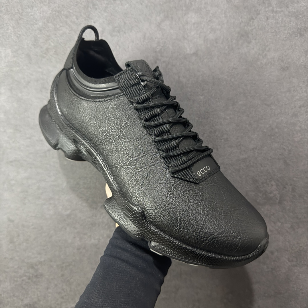 图片[3]-【公司级头层版】ECCO爱步老爹鞋男士夏季经典运动鞋 健步BIOM系列 全新的轻量发泡底材与直接注塑橡胶大底相结合 柔软舒适，轻量回弹，脚感更轻盈 鞋面采用GORE-TEX飞织网面与牛皮相结合 给你贴心透气呵护 自然律动科技 符合人体工学鞋楦 贴近足部天然形态 橡胶大底，抓地力强，具有良好的耐磨性 轻盈自如 适跑畅练 尺码：39-45-选品中心