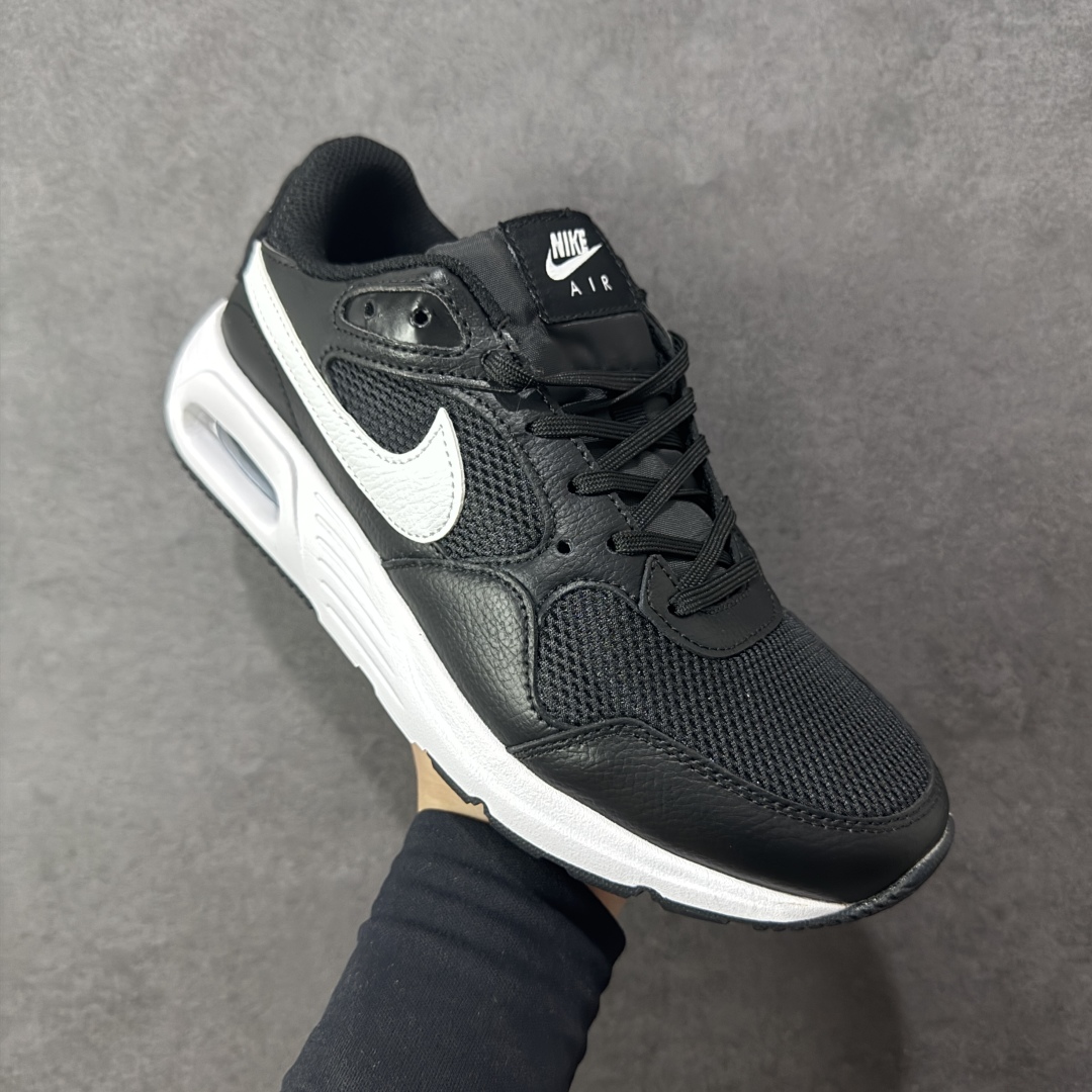 图片[3]-【公司级】Nike Air Max SC 耐克 气垫系列经典复古百搭休闲运动气垫慢跑鞋 原楦原纸版开发版型 全新开发正确3层组合超轻EVA泡绵中底 Air缓震气垫 耐磨橡胶外底 材质超丰富的户外为灵感设计 货号：CW4555-002 尺码：36～45 编码：QFB230240-选品中心