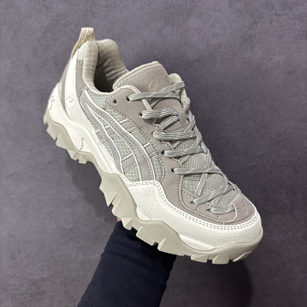 图片[3]-【公司级】Asics Gel-PICKAX 纯原版本 亚瑟士运动休闲透气专业跑鞋 鞋面采用反绒皮与网布拼接 透气舒适兼具休闲时尚 结合简明的配色 展现品牌的传承 及引领复古流行的主题 虎爪造型的LOGO 鞋身稳定包裹系统 支撑鞋身 经典宽大鞋型配备防偏移设计 提升包裹性 穿着舒适 鞋面透气孔设计 提供透气性 尺码：36 37 37.5 38 39 39.5 40 40.5 41.5 42 42.5 43.5 44 45-选品中心