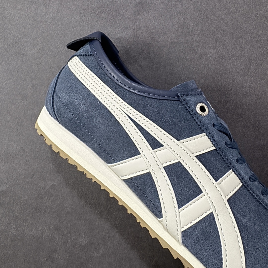 图片[5]-【公司级】Asics Tiger 鬼冢虎 Mexico 66 SD款 蓝白 印尼厂Oem原单材料 实拍上架 其余全部客供材料 淘宝B级代购店铺内供💯 四联官方吊牌 乳胶组合鞋垫、羊皮纸质中底 不用宰手买专柜 这里满足你👊🏼 尺码：36-45-选品中心