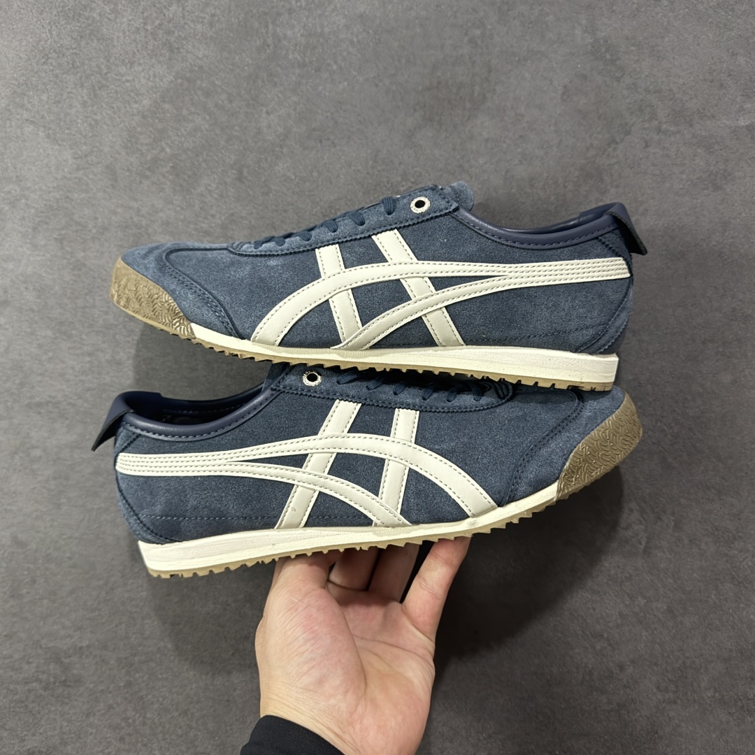 图片[9]-【公司级】Asics Tiger 鬼冢虎 Mexico 66 SD款 蓝白 印尼厂Oem原单材料 实拍上架 其余全部客供材料 淘宝B级代购店铺内供💯 四联官方吊牌 乳胶组合鞋垫、羊皮纸质中底 不用宰手买专柜 这里满足你👊🏼 尺码：36-45-选品中心