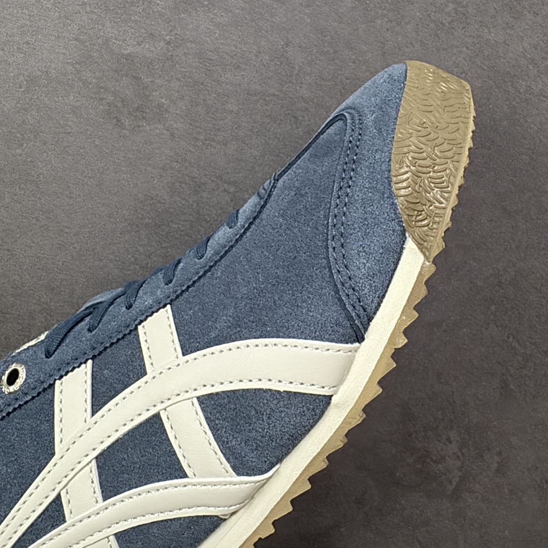 图片[4]-【公司级】Asics Tiger 鬼冢虎 Mexico 66 SD款 蓝白 印尼厂Oem原单材料 实拍上架 其余全部客供材料 淘宝B级代购店铺内供💯 四联官方吊牌 乳胶组合鞋垫、羊皮纸质中底 不用宰手买专柜 这里满足你👊🏼 尺码：36-45-选品中心