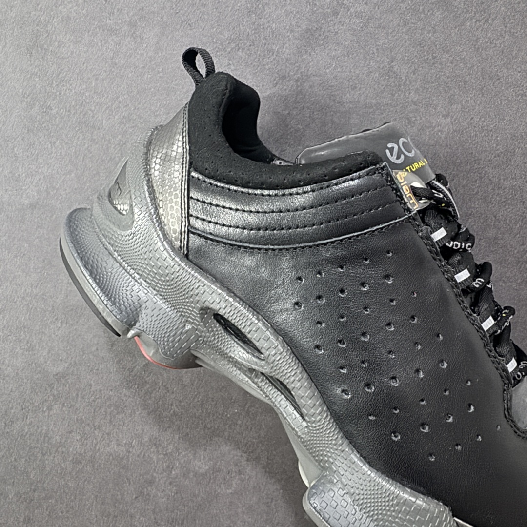 图片[6]-【公司级头层版】ECCO爱步老爹鞋男士夏季经典运动鞋 健步BIOM系列 全新的轻量发泡底材与直接注塑橡胶大底相结合 柔软舒适，轻量回弹，脚感更轻盈 鞋面采用GORE-TEX飞织网面与牛皮相结合 给你贴心透气呵护 自然律动科技 符合人体工学鞋楦 贴近足部天然形态 橡胶大底，抓地力强，具有良好的耐磨性 轻盈自如 适跑畅练 尺码：39-45-选品中心